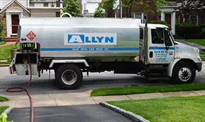 Allyn Oil Services truck